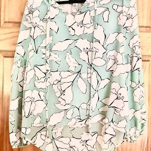 Light and Airy Baby Blue Blouse